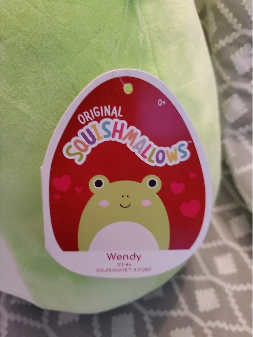 Squishmallows wendy frog